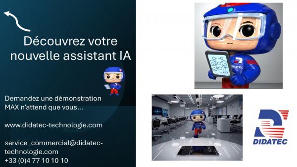 La plateforme DIDATEC qui transforme la documentation machine en expérience pédagogique active, guidée et générative.